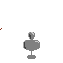 Falling piece of cloth for initial spriting practice