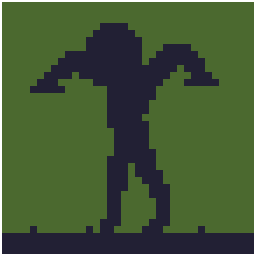 Lurking shadow for Pixel Dailies