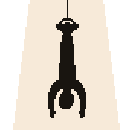 Character hanging from the ceiling for LD47