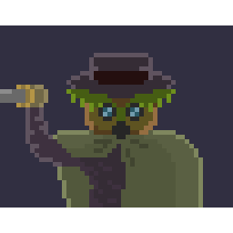 Masked cutthroat for Pixel Dailies
